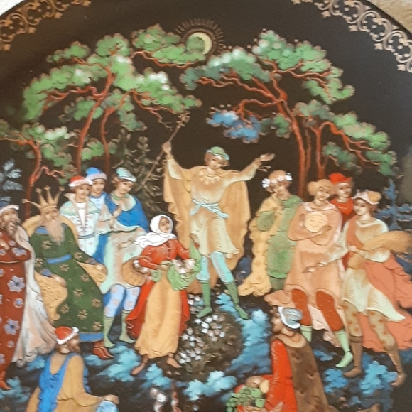 Russian Fairytale Plate...12 Seasons, 1990 - Picture 3 of 8